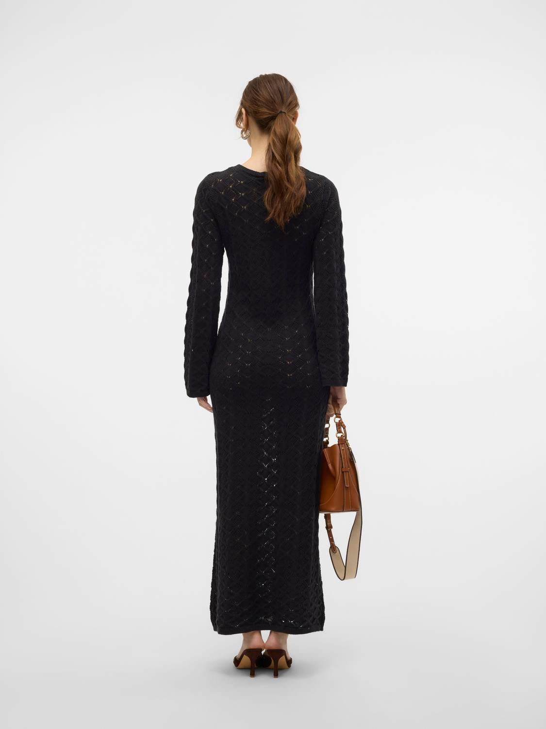 VMPAOLA Long Dress - Black - VERO MODA & VILA Bergvik